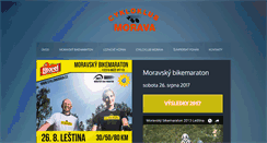 Desktop Screenshot of cyklomorava.cz